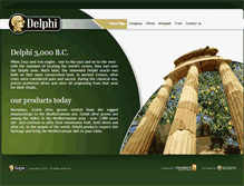Tablet Screenshot of delphionline.eu